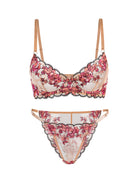 Blossom Elegance Lace Lingerie Set