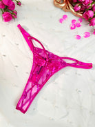 Opulent Magenta Fantasy Lingerie Set