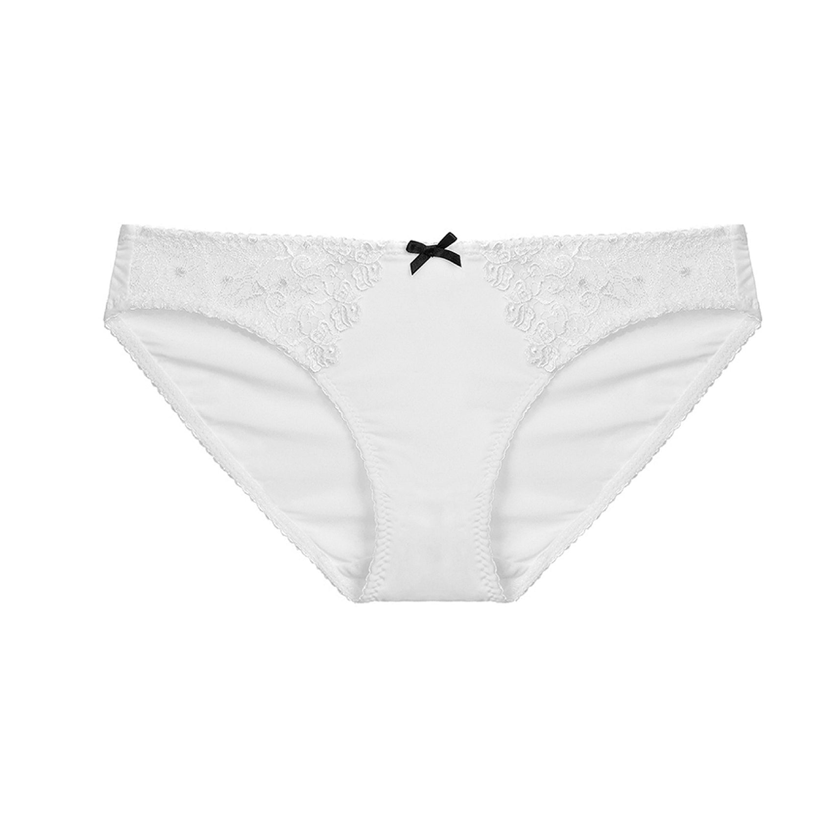White Silk & Lace Panty Lingerie – Hello.LA.Girl